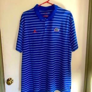 Brand new Nike coaches polo. Florida gators with Jordan emblem size XL